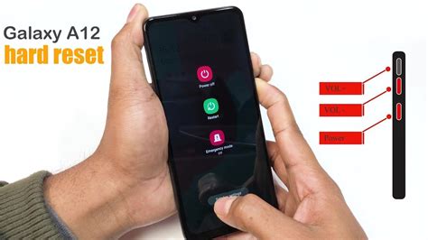 hard reset samsung a12